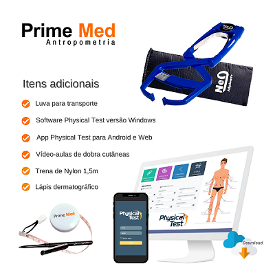 ADIP�METRO CL�NICO COM SOFTWARE PHYSICAL TEST 8.0
